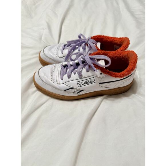 Reebok TOM and JERRY Droopy Club C Revenge Sneaker Shoes - Size 6 - Picture 3 of 8